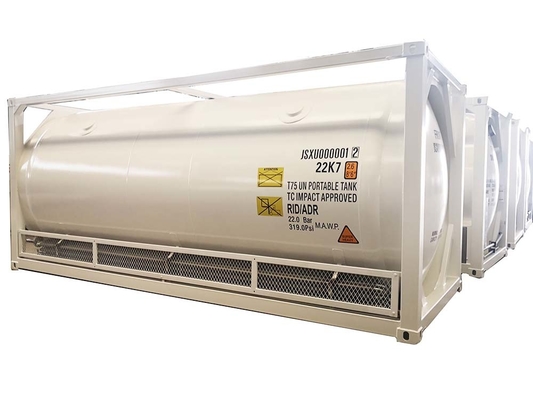 40FT Cryogenic Tank Container LNG T75 ISO Tank   Lco2 Lar Lo2
