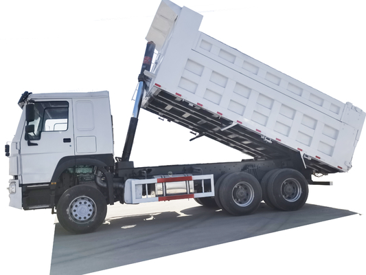 HW76 6x4 2nd Hand Tipper 371hp Heavy Duty Tipper Trucks 40T