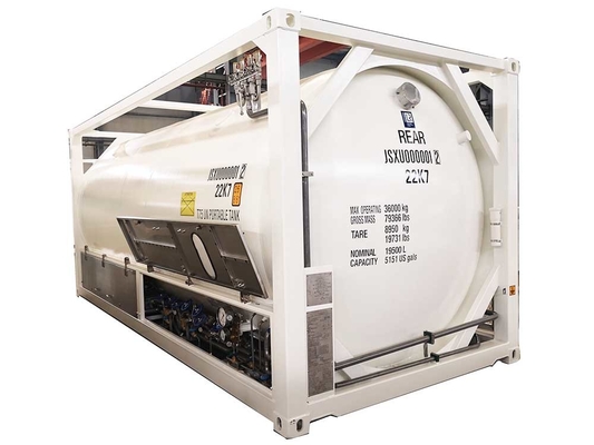 40FT Cryogenic Tank Container LNG T75 ISO Tank   Lco2 Lar Lo2