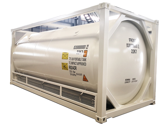 40FT Cryogenic Tank Container LNG T75 ISO Tank   Lco2 Lar Lo2